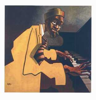 Piano Man I Sm Print