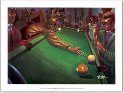 Behind The 8 Ball Sm Print