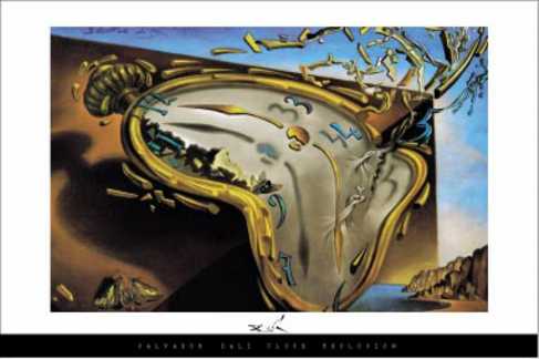 Dali Clock Explosion