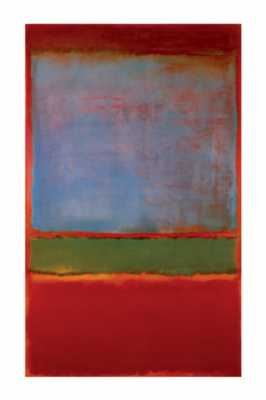 Rothko Violet Green Red