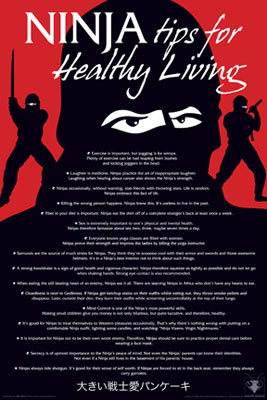 Ninja Tips For Healthy Living