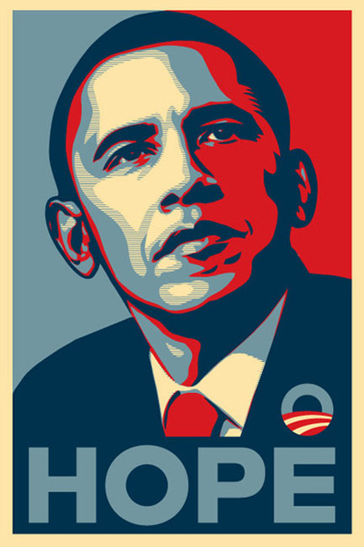 Barack Obama by Shepard Fairey