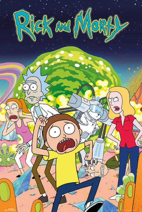 Rick and Morty #52455b