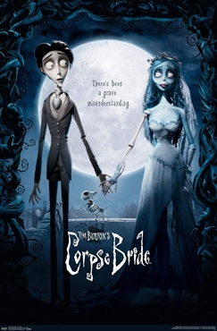 Corpse Bride Tim Burton Movie Poster One Sheet 