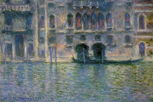 Claude Monet Venice Palazzo Dario Poster 