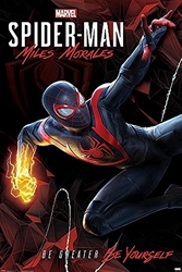 Spider-Man Miles Morales Be Greater Be Yourself Gaming Poster 