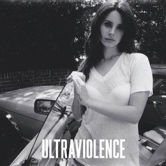 LDR Ultraviolence Album Cover Bagged & Boarded12x12  