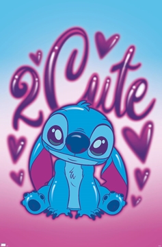 Stitch 2 Cute from Lilo & Stitch Anime Poster 