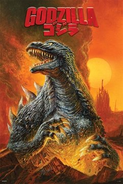 Godzilla Rise Up Poster 
